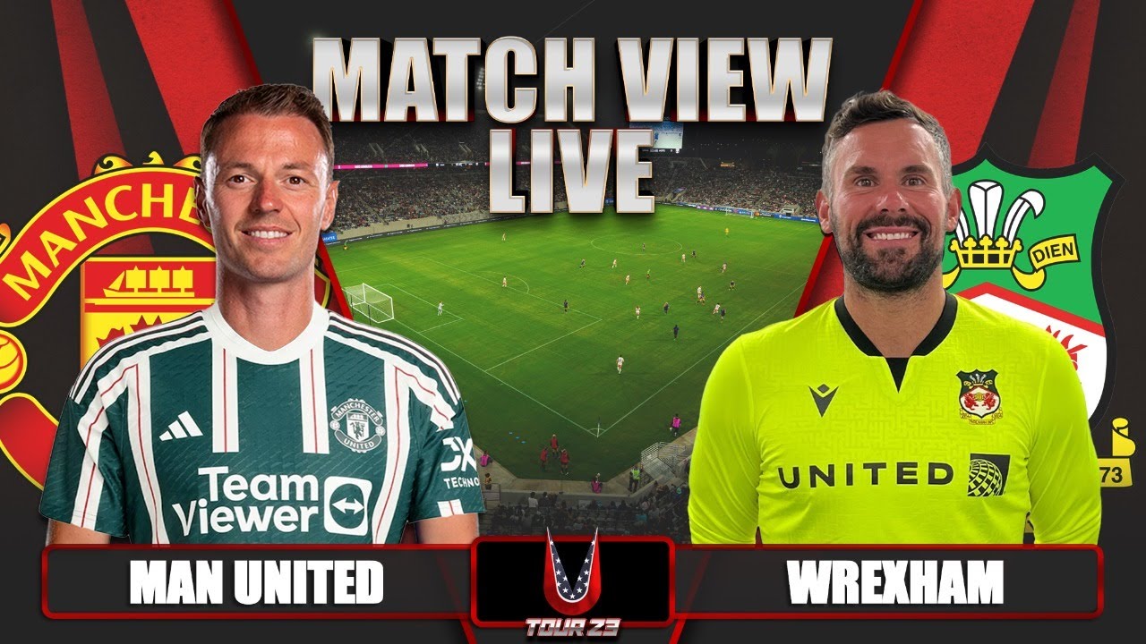 MANCHESTER UNITED 1-3 WREXHAM LIVE | MATCH VIEW WITH OWEN - YouTube