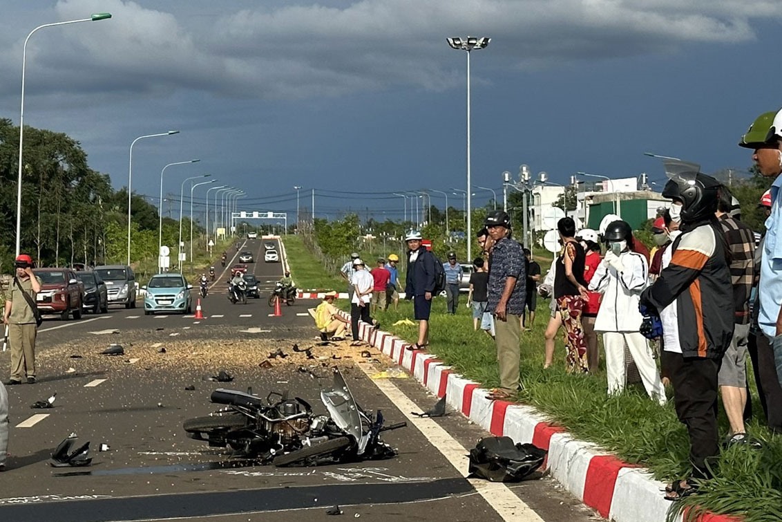 Tai nạn giao thông liên tiếp xảy ra ở Đại lộ Đông Tây TP Buôn Ma Thuột